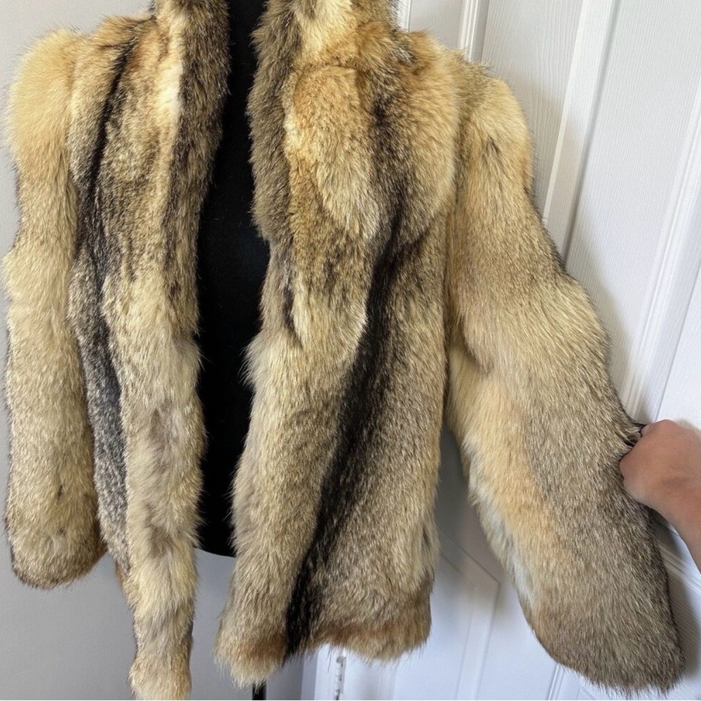 Vintage red fox fur coat - Picture 2 of 10